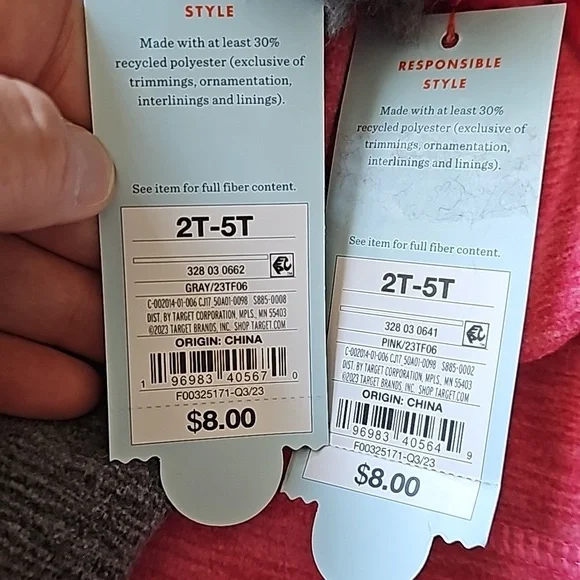 2 Cat & Jack Beanies - Picture 3 of 4